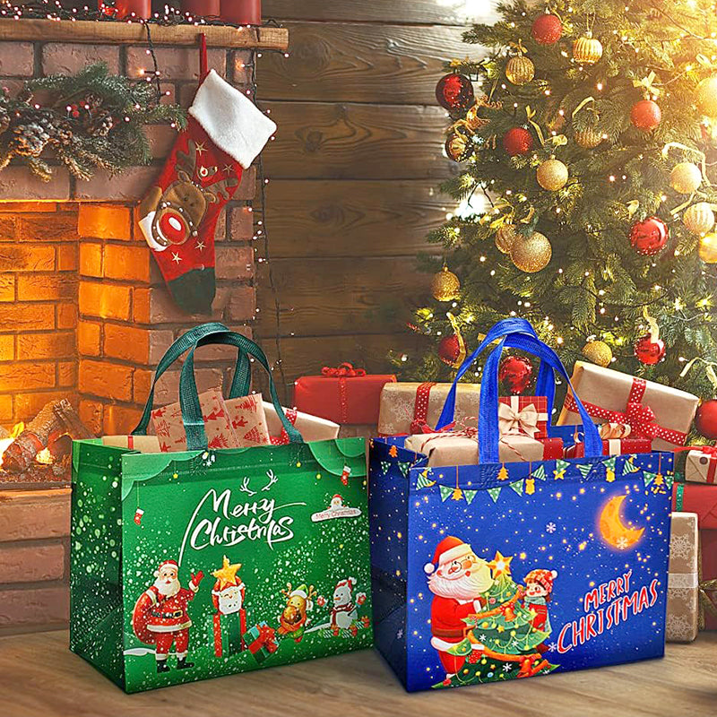 Halloween & Christmas Non-Woven Candy Tote Bag