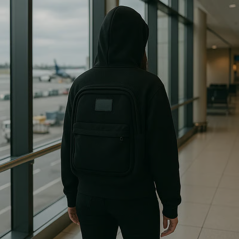 Travel Must Have-BackPack Hoodie