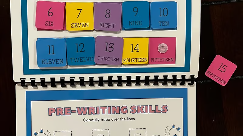 My Preschool Busy Book(12 Different Themes Pages)📚Best Christmas Gift for kids🎁