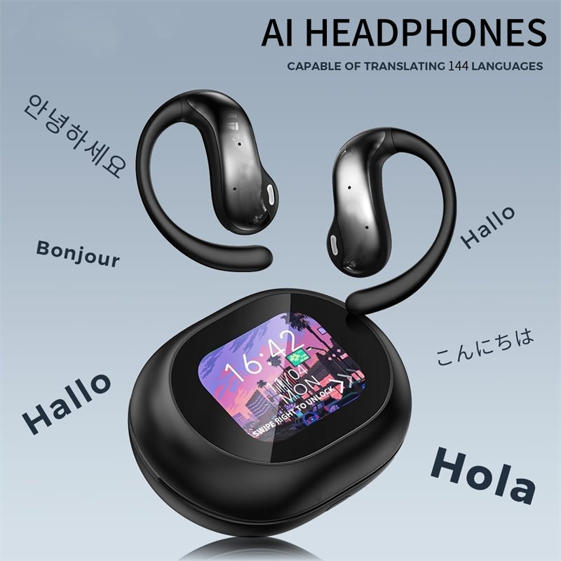 AI Language Translator Earbuds with Noise Reduction