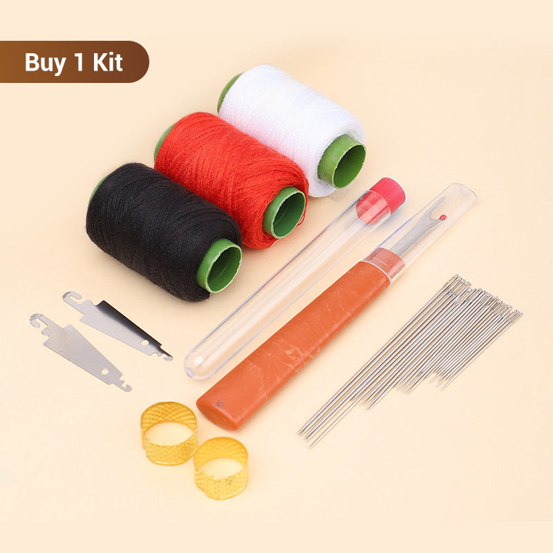 🔥34PCS Durable Big Eye Needles Set – Ideal for Sewing, Embroidery & Repairs