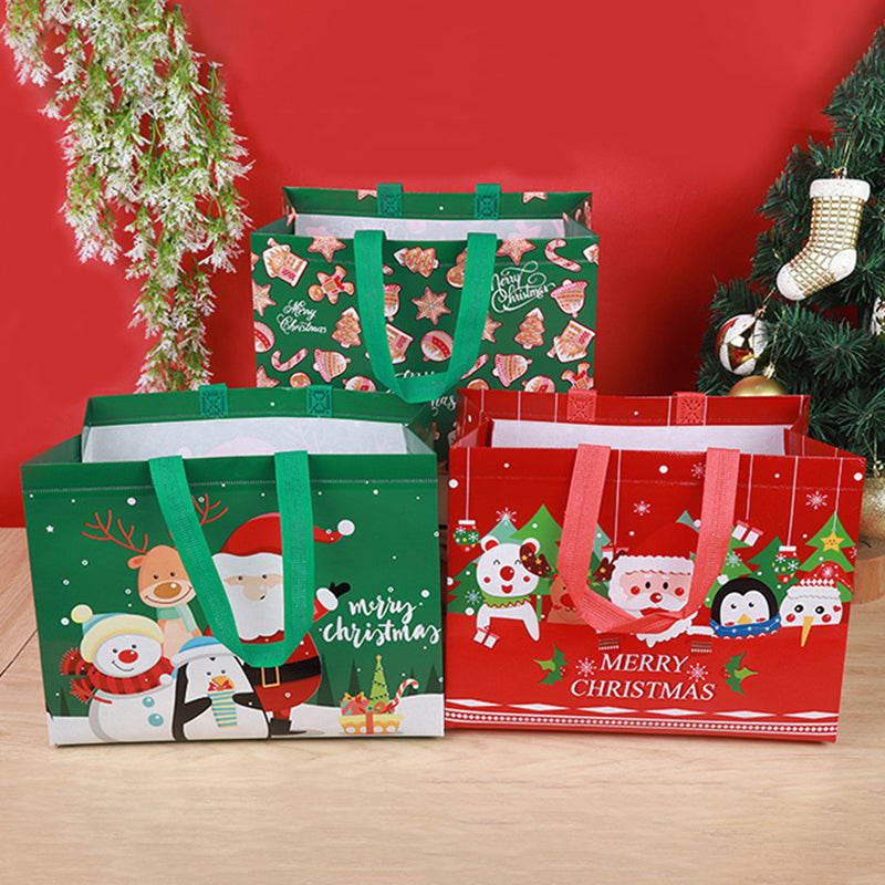 Halloween & Christmas Non-Woven Candy Tote Bag