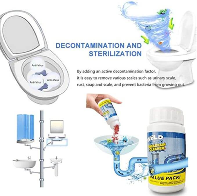 🔥HOT SALE BUY 1 GET 1 FREE🔥 SINK & DRAIN CLEANER