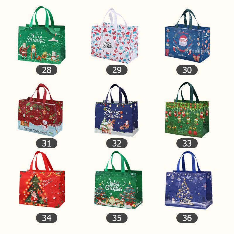 Halloween & Christmas Non-Woven Candy Tote Bag