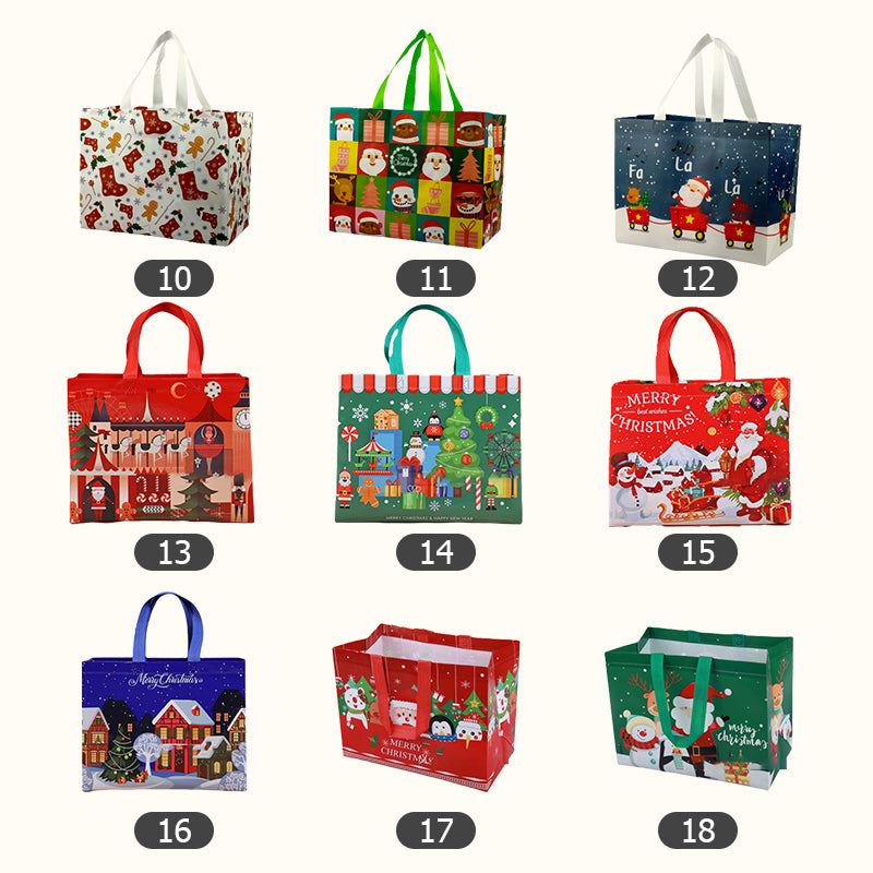 Halloween & Christmas Non-Woven Candy Tote Bag