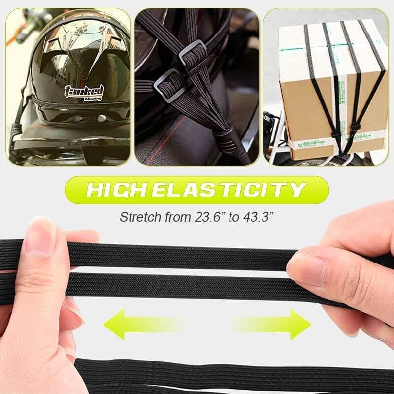 💥Last Day Big Sale 50% OFF💥 Helmet Rope Highly Elastic Luggage Binding Cord(BUY 1 GET 1 FREE)