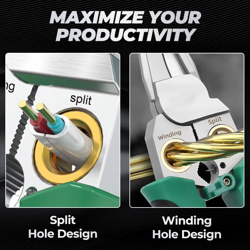 8 in 1 Wire Stripper Twister for Cutting and Pulling Wires