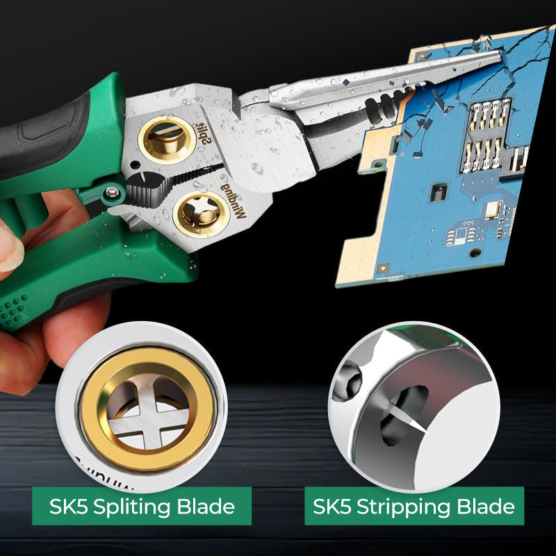 8 in 1 Wire Stripper Twister for Cutting and Pulling Wires