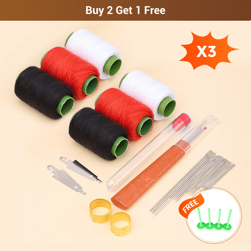 🔥34PCS Durable Big Eye Needles Set – Ideal for Sewing, Embroidery & Repairs