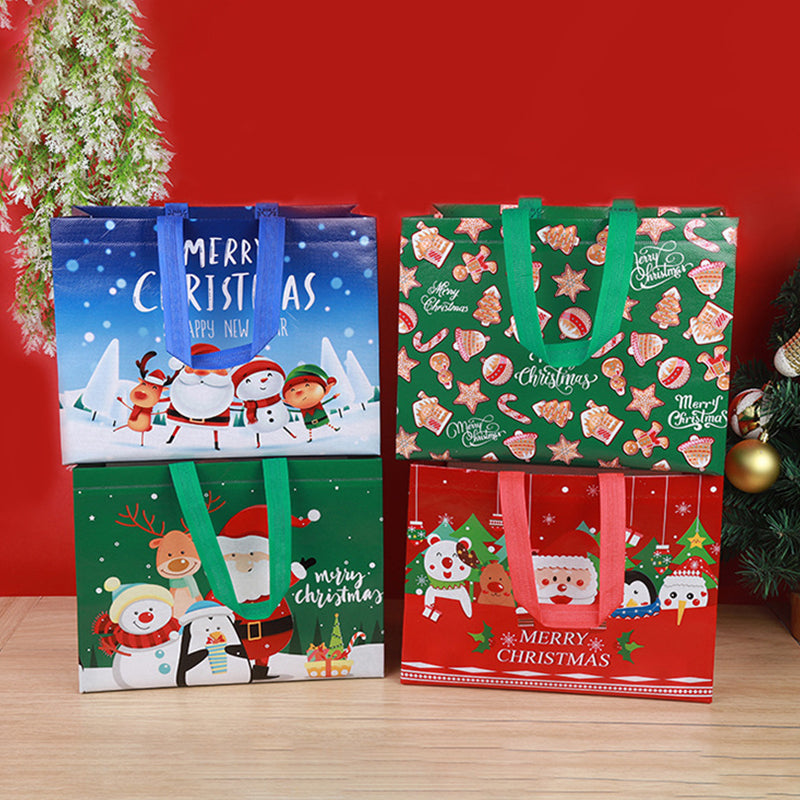 Halloween & Christmas Non-Woven Candy Tote Bag
