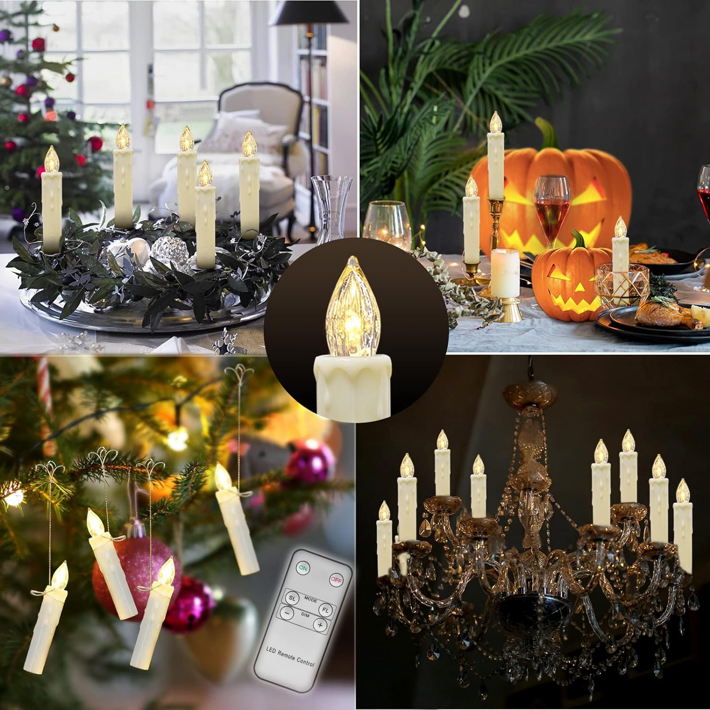 LED Christmas Tree Candles