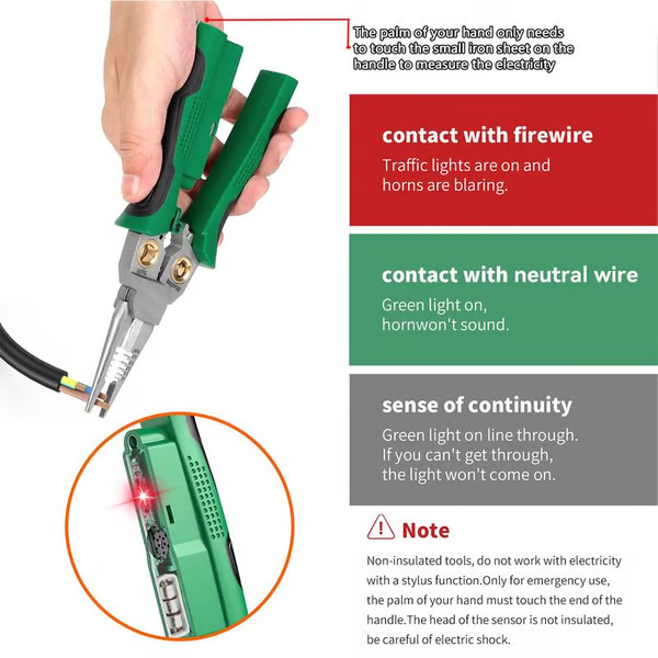 8 in 1 Wire Stripper Twister for Cutting and Pulling Wires