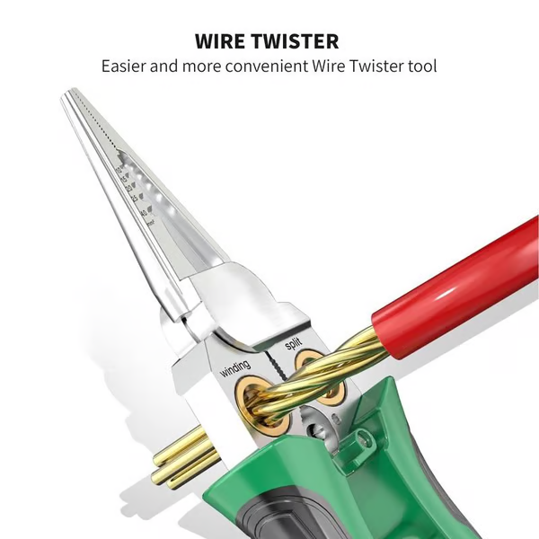 8 in 1 Wire Stripper Twister for Cutting and Pulling Wires