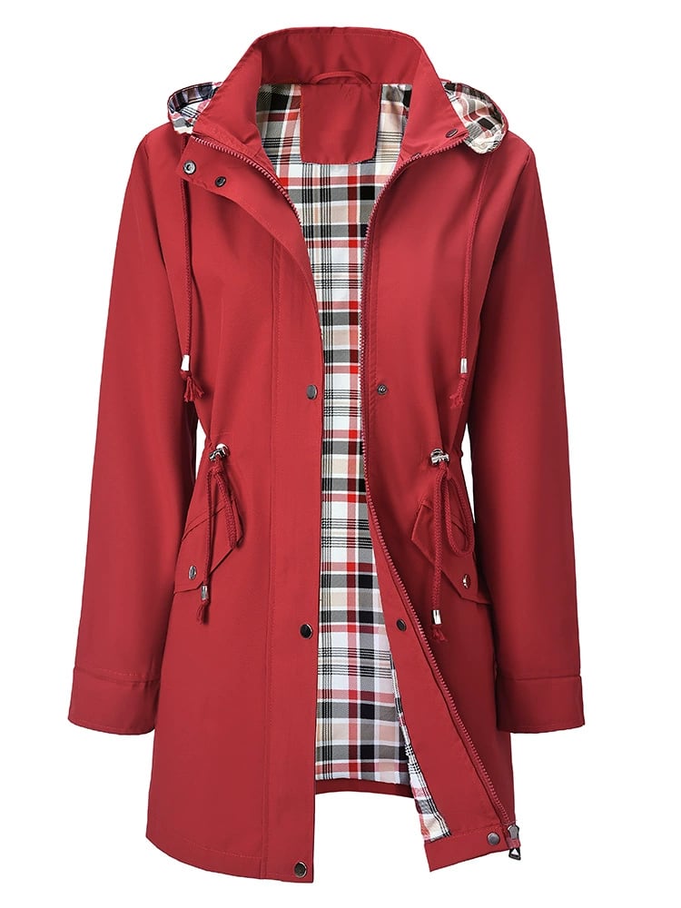 🔥HOT SALE 50% OFF🧥💦Womens Chic. Lightweight. Waterproof Jacket🍃-Unleash Style and Durability in Any Storm!