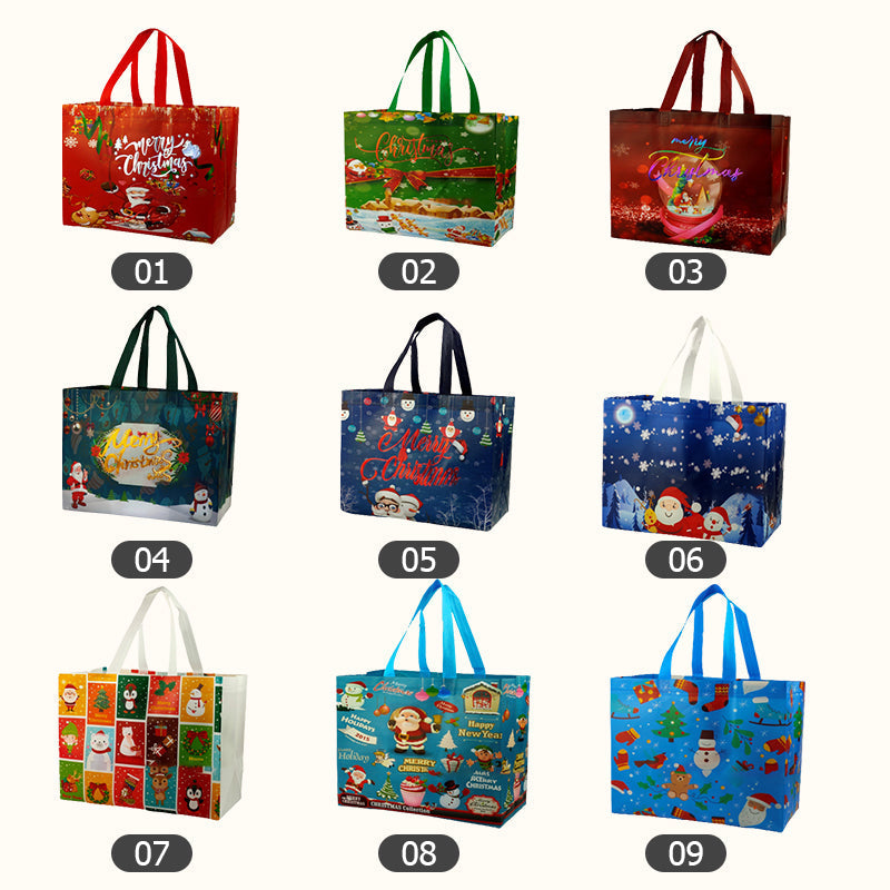 Halloween & Christmas Non-Woven Candy Tote Bag