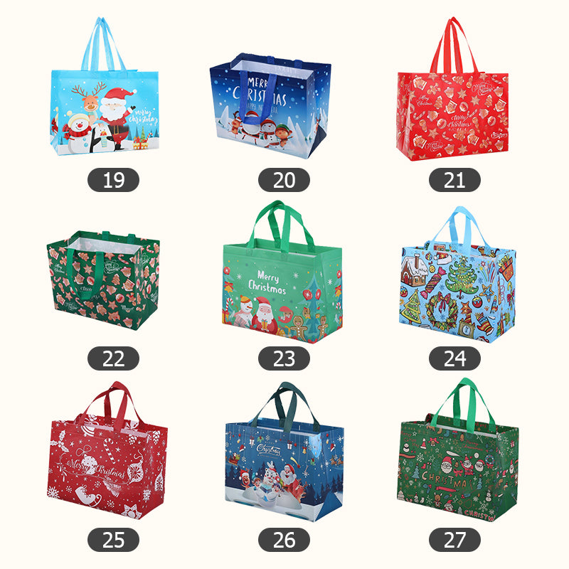 Halloween & Christmas Non-Woven Candy Tote Bag