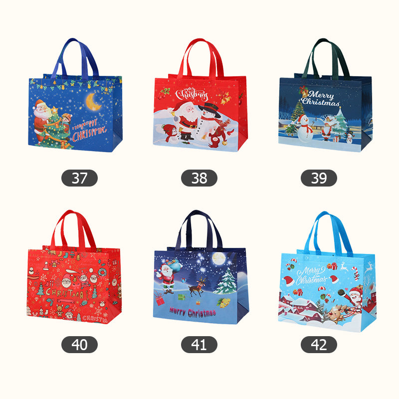 Halloween & Christmas Non-Woven Candy Tote Bag