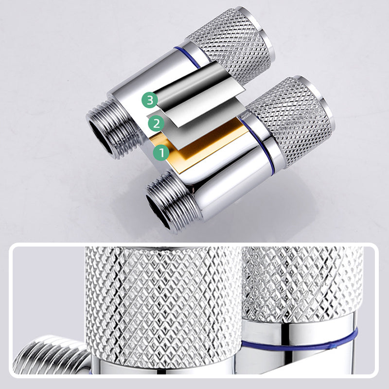 ✨1/2" Double Switch Outlet Angle Valve