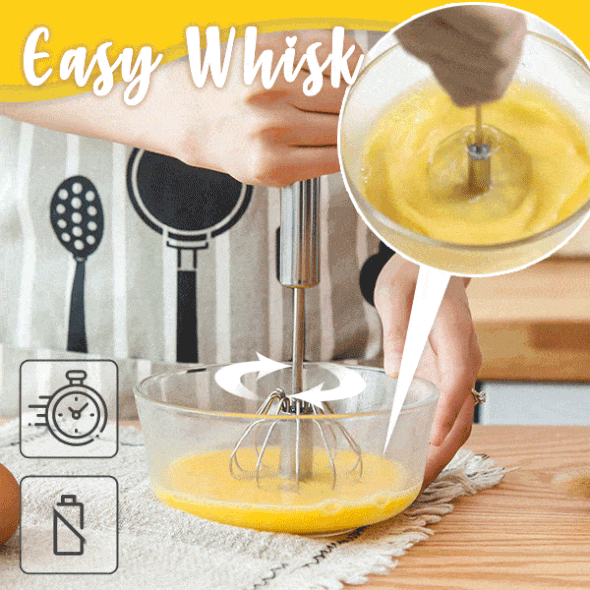 š„BUY 2 GET 1 FREEšStainless Steel Semi-Automatic Whisk