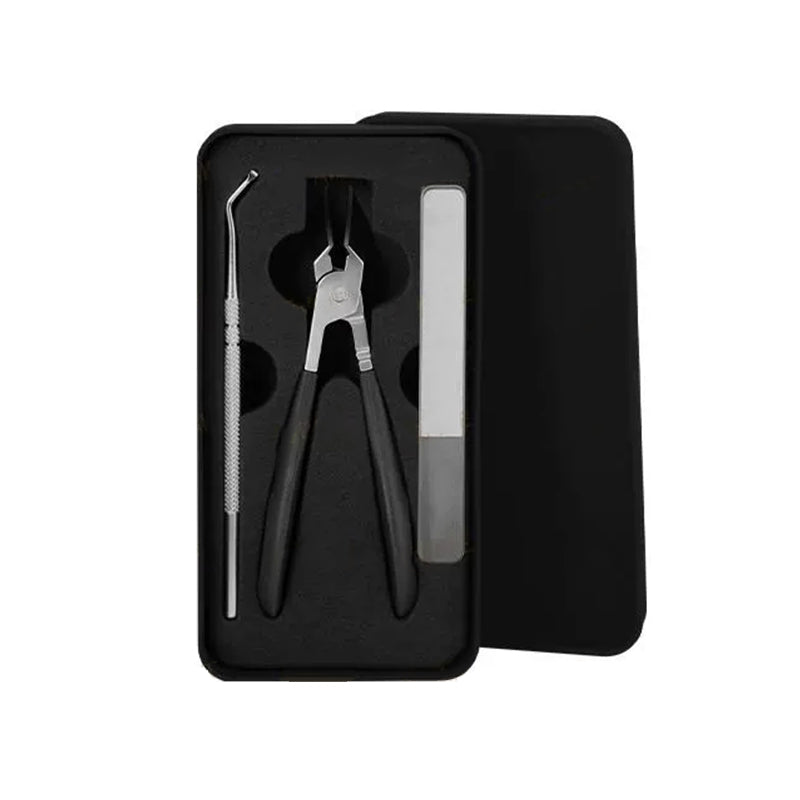 🔥Buy 2 get 1 free - Anti-Splash 25° Slant Edge Nail Clipper 3-Piece Set