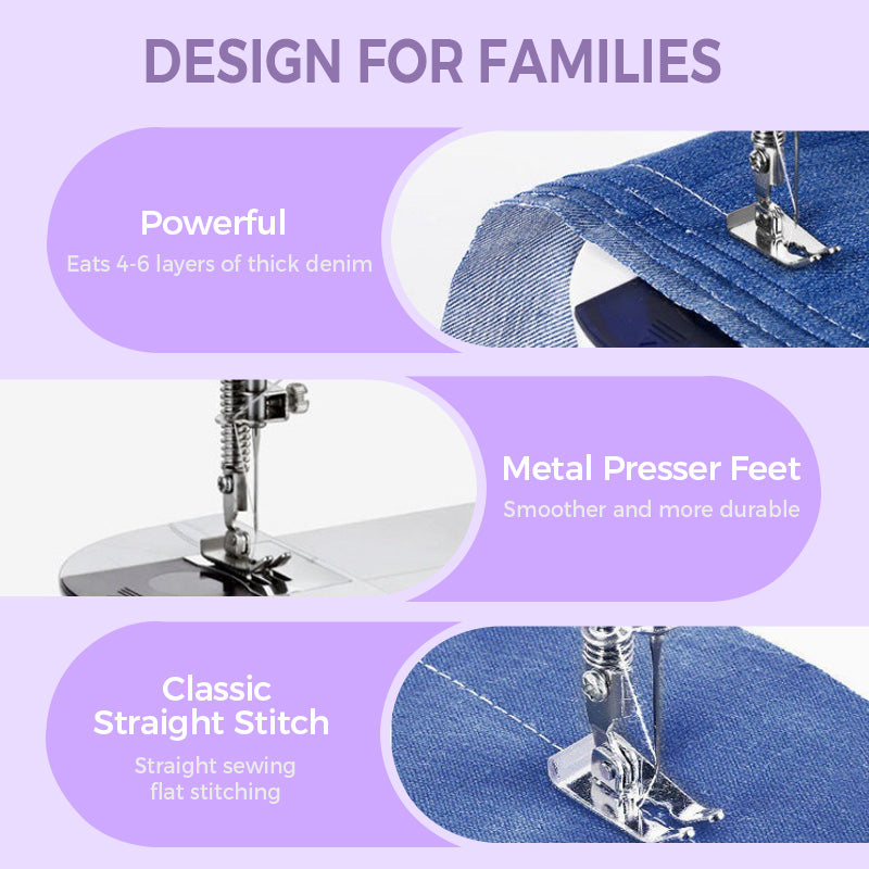 ⏰Last Day Hot Sale!!⌛🧵Electric sewing machine in mini format🎀