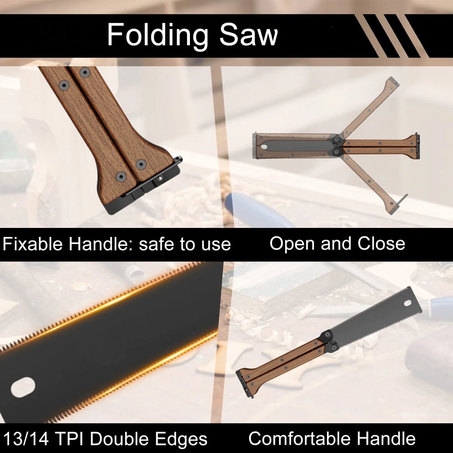 🔥49% limited-time discount🪚Double-sided folding saw