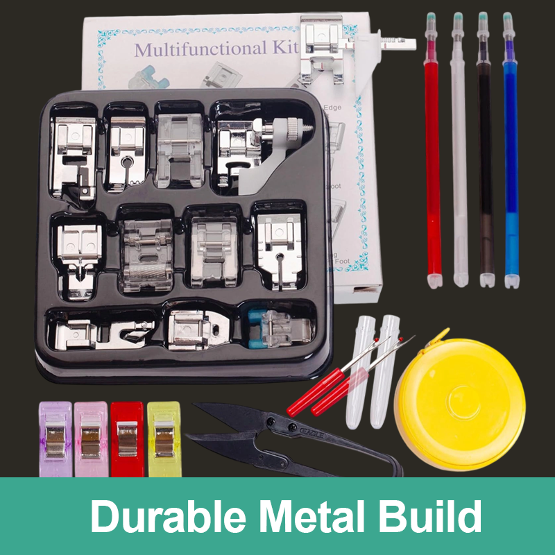 Durable Sewing Machine Presser Foot Set