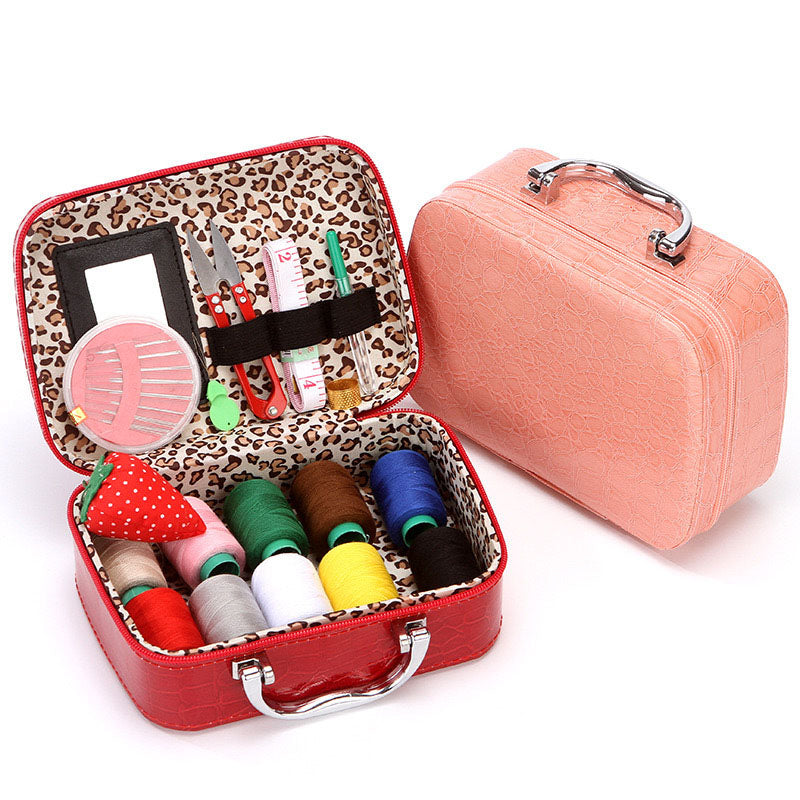 💖Portable Sewing Toolkit with Storage Box
