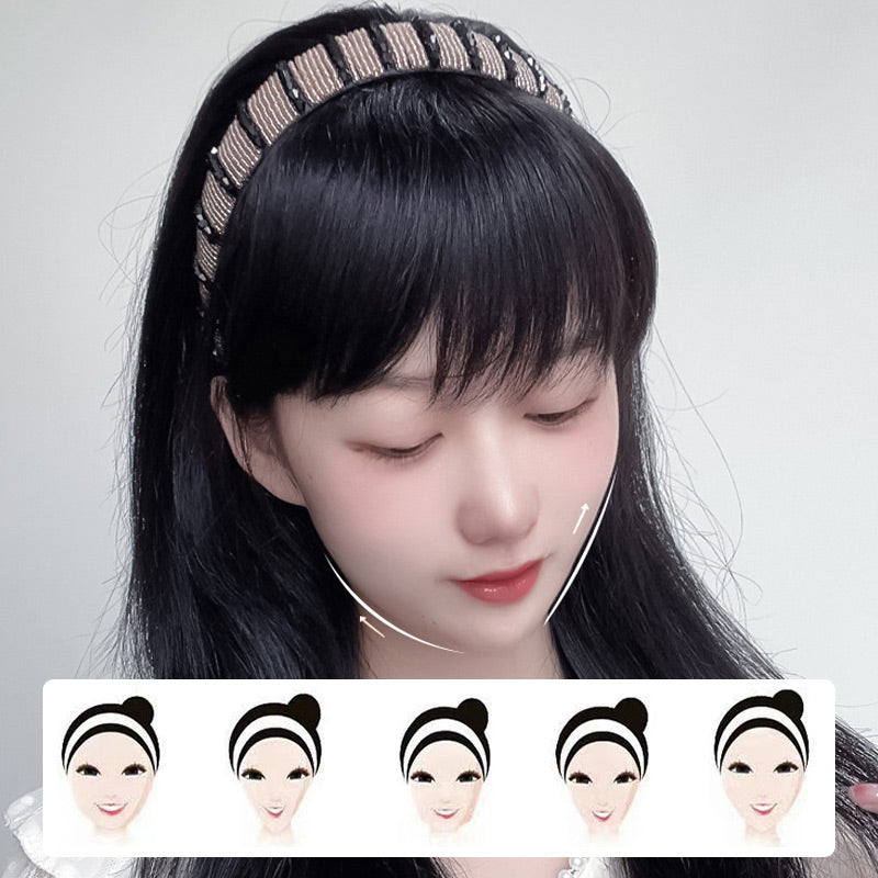 Synthetic Hair Fringe with Hair Band(50% OFF)