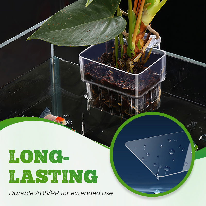 Hanging Fish Tank Planter Holder