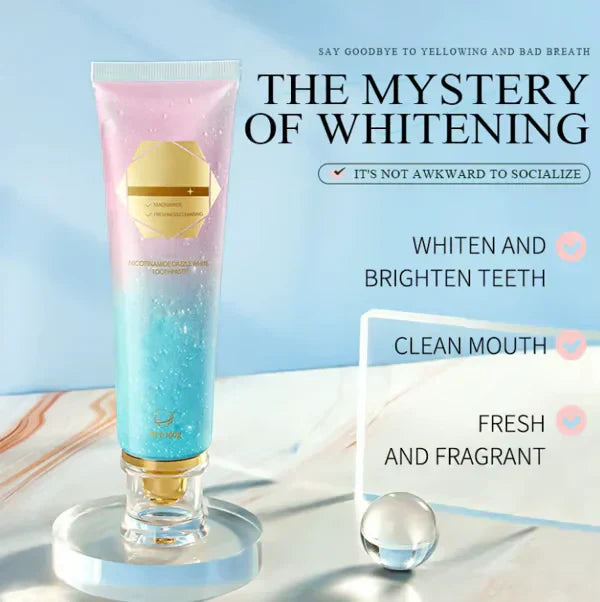 Niacinamide Toothpaste for Bright White Teeth🦷Pearly White Teeth🦷The New Secret Weapon for Your Smile!