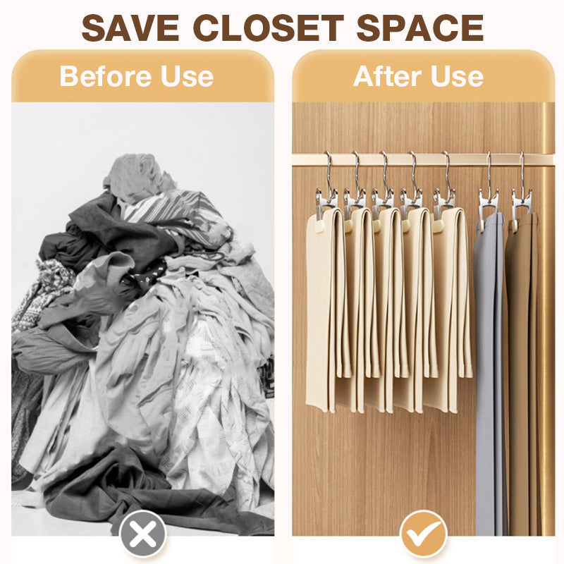 Multi-functional Laundry Hooks with Clips