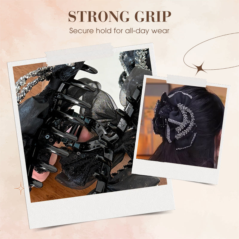 Stylish Black Hair Claw Clip for Women