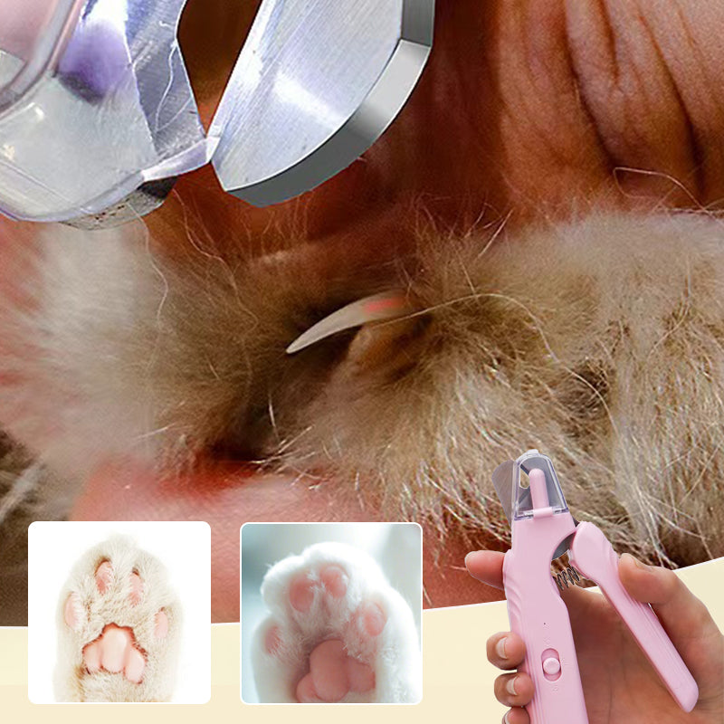 2-in-1 LED Pet Nail Clipper