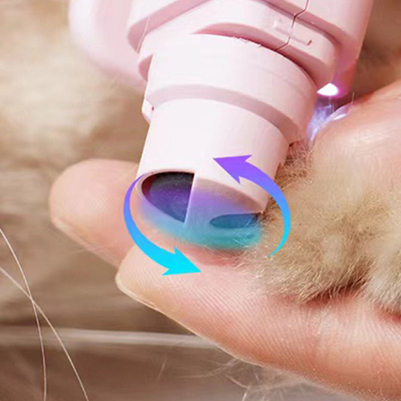 2-in-1 LED Pet Nail Clipper