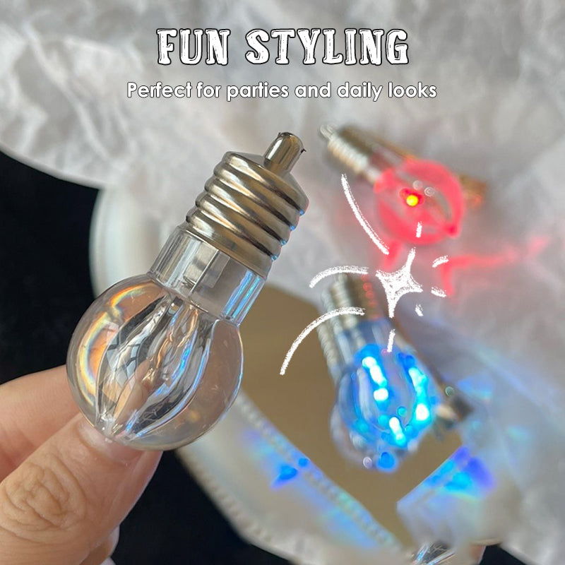 Light Bulb Hair Clip