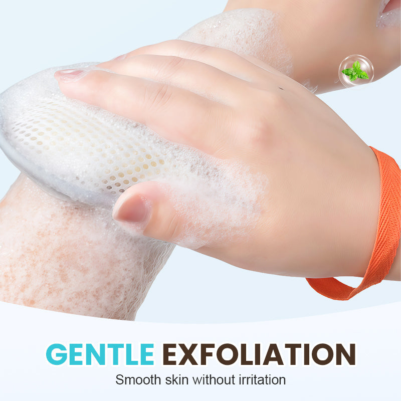 Exfoliating Bath Soap Pouch