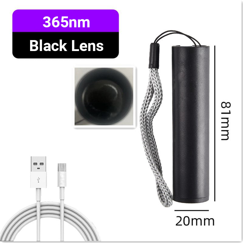 USB Rechargeable High-Power LED UV Light