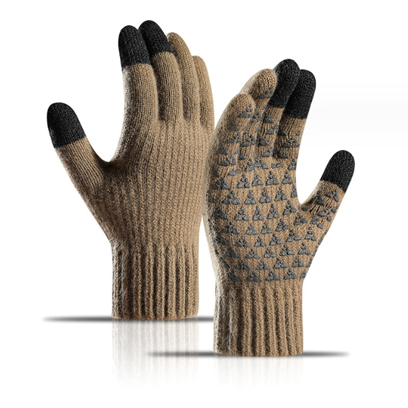 🔥USB Heated Knit Gloves - Touch Screen Friendly