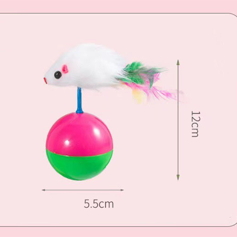Cat Interactive Mouse Tumble Toy