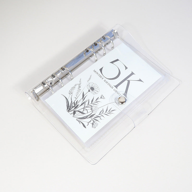 12-Month Envelopes Money Saving Challenge Binder