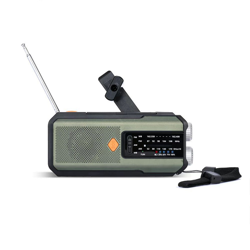 📢📢53% OFF !!!⏰📻Solar Hand-Crank Emergency Weather Radio✨