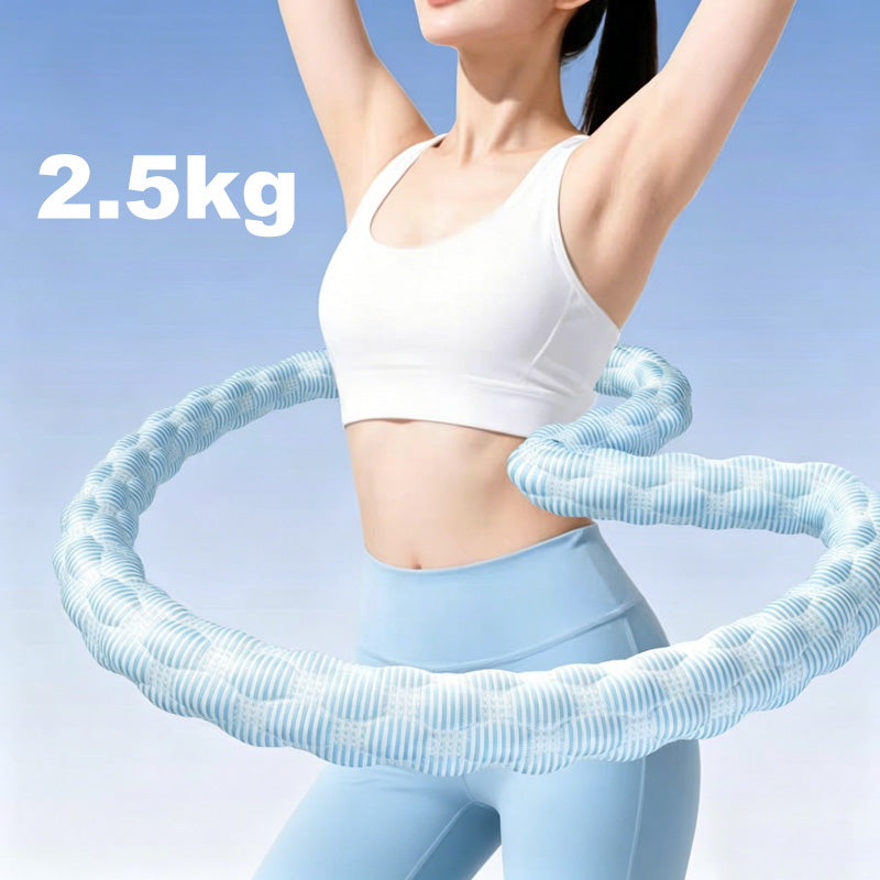 Cool-Touch Weighted Fitness Hoop