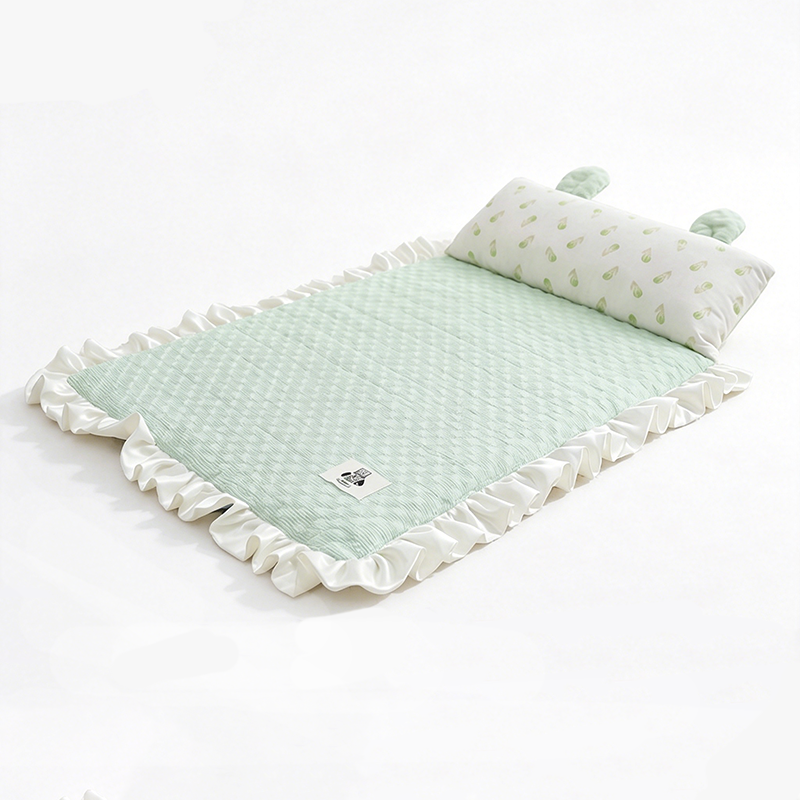 Summer Pet Cooling Mat with Pillow