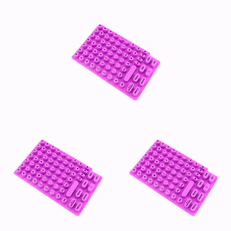 Non-Slip Silicone Keyboard Cover Set