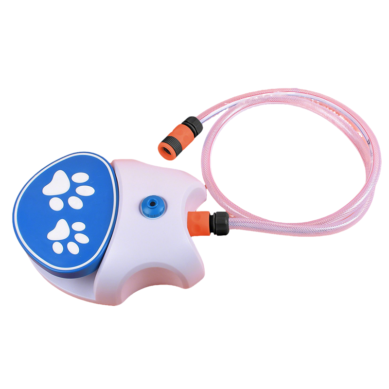 Outdoor Step-On Dog Drinking Water Fountain
