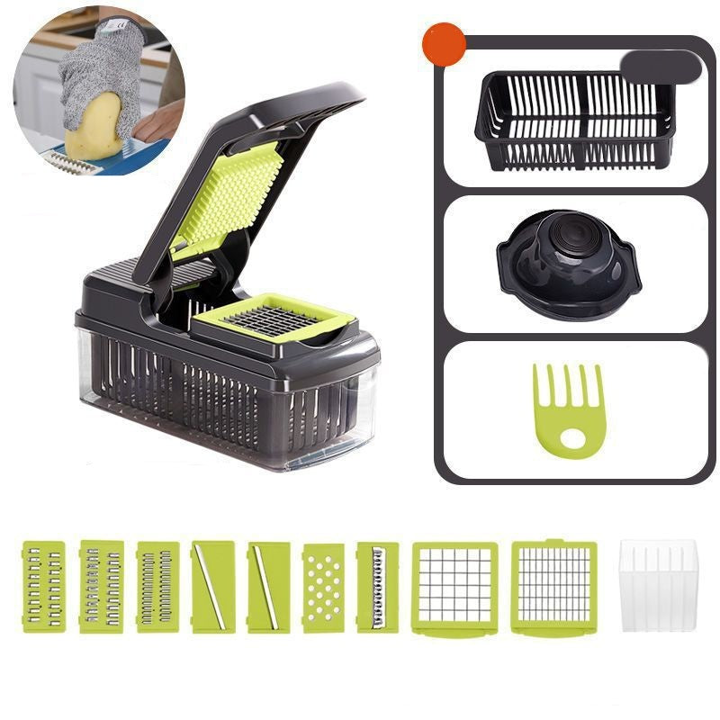 ⏰🎁Multifunctional Food Chopper with Container