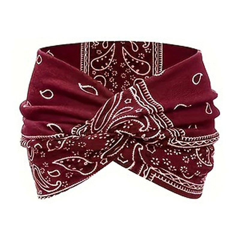 Twist-Front Wide Headband for Women