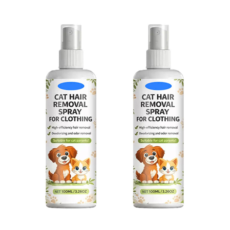 Pet Hair Removal Spray for Fabrics and Clothing