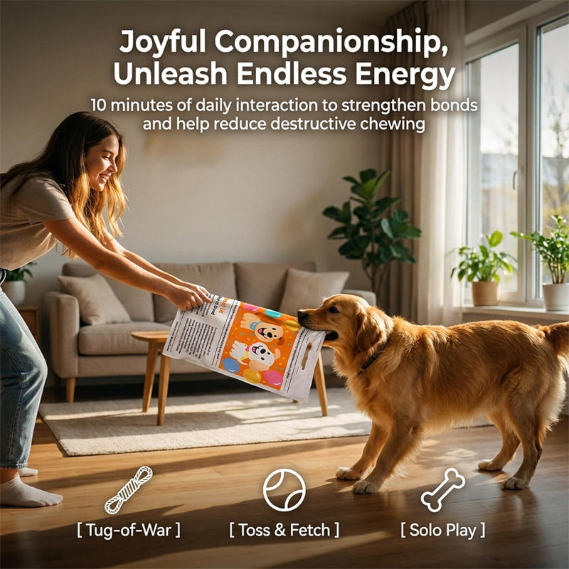 Durable Newspaper Dog Chew Toy